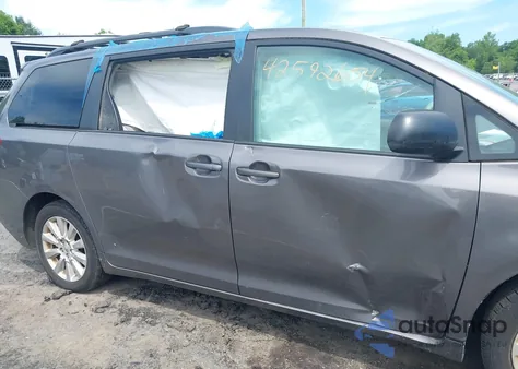 2011 Toyota Sienna Xle from USA, damaged, VIN 5TDDK3DC8BS028176